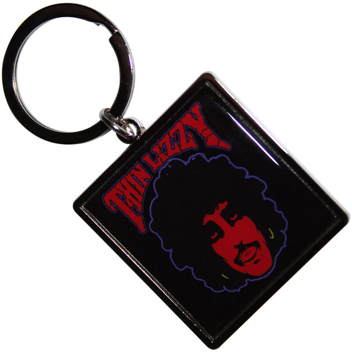 Thin Lizzy 'Phil & Logo Red' Keyring