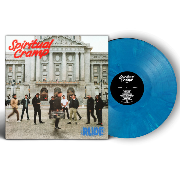Spiritual Cramp 'RUDE' LP Blue Marble Vinyl