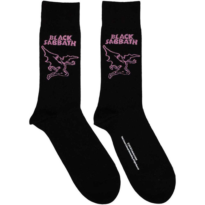 Black Sabbath 'Master Of The Universe' (Black) Womens Socks (One Size = UK 4-7)