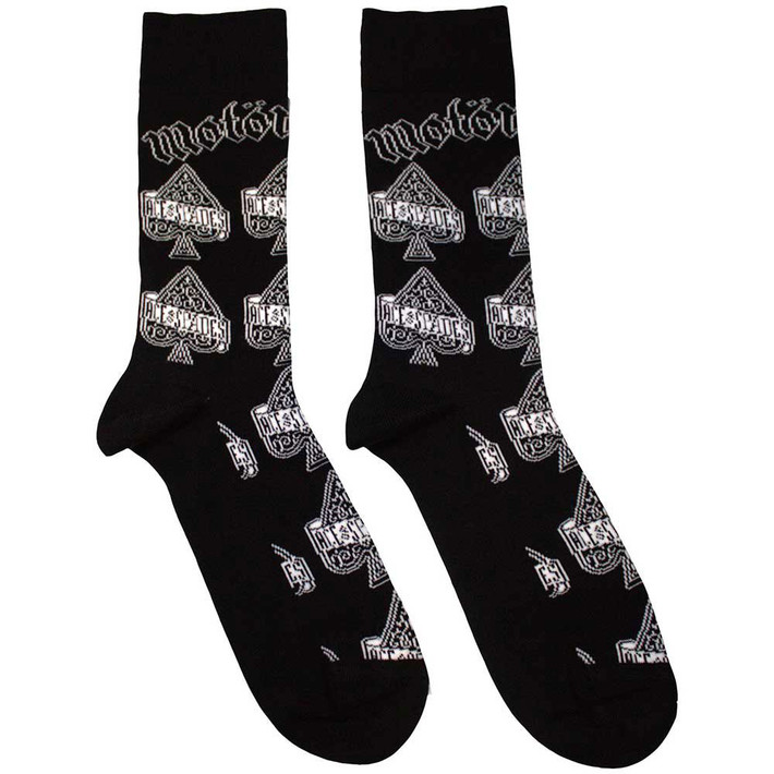 Motorhead 'Ace Of Spades Repeat' (Multicoloured) Womens Socks (One Size = UK 4-7)