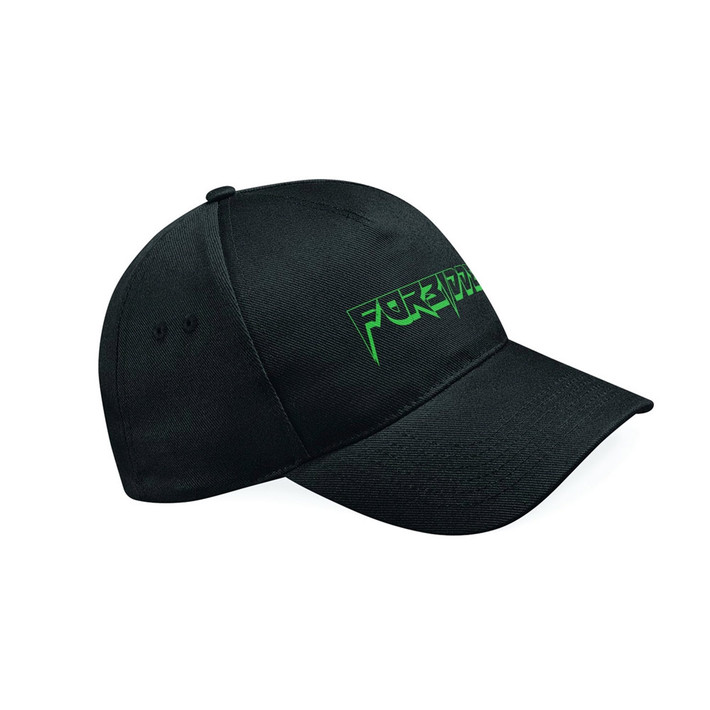 Forbidden 'Green Logo' (Black) Baseball Cap