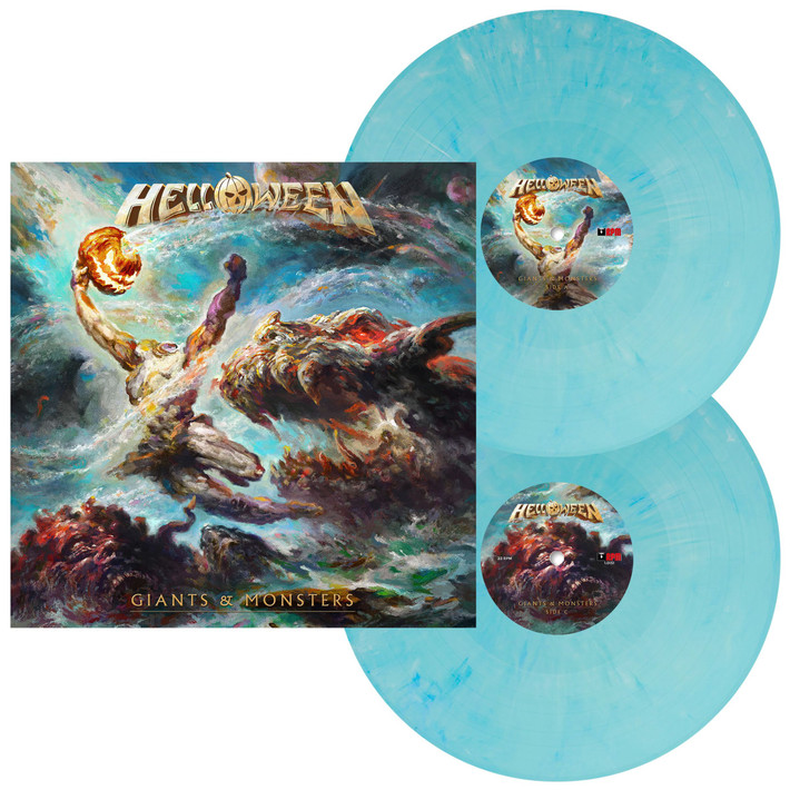 Helloween 'Giants & Monsters' 2LP Light Blue Vinyl