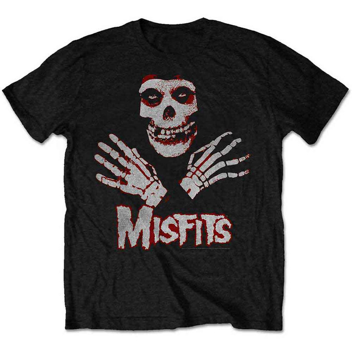 Misfits 'Hands' (Black) Kids Eco T-Shirt