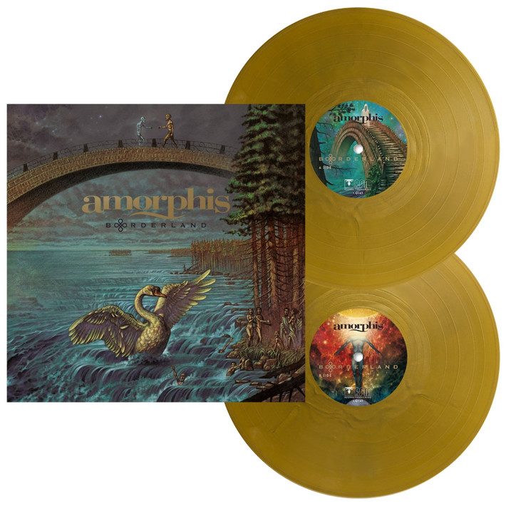 Amorphis 'Borderland' 2LP 'Bones' Opaque Gold Vinyl