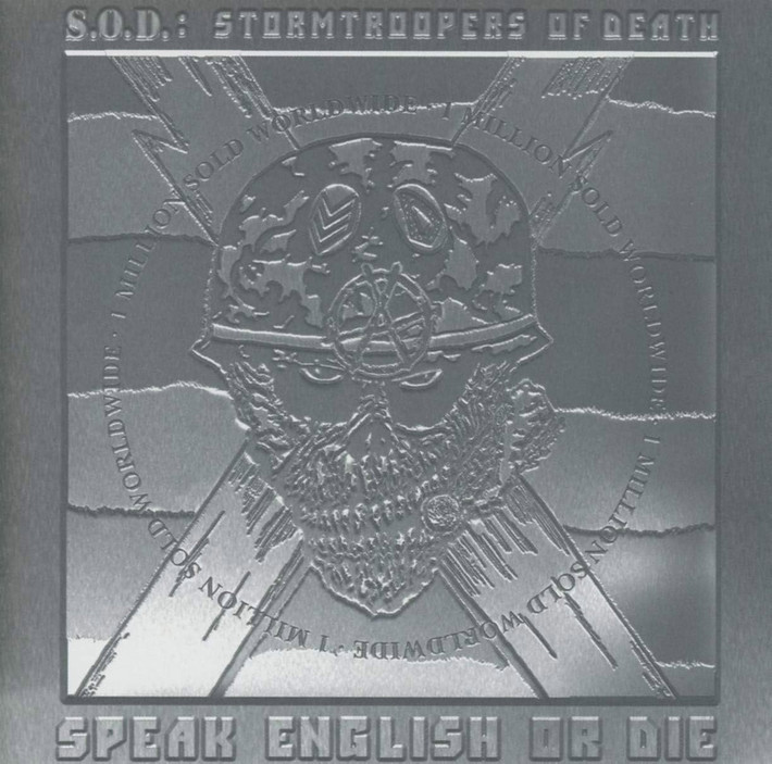 Stormtroopers Of Death 'Speak English or Die' CD Platinum Edition Front
