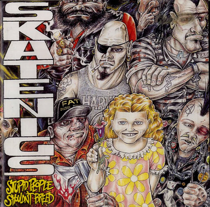 Skatenigs 'Stupid People Shouldn't Breed' CD