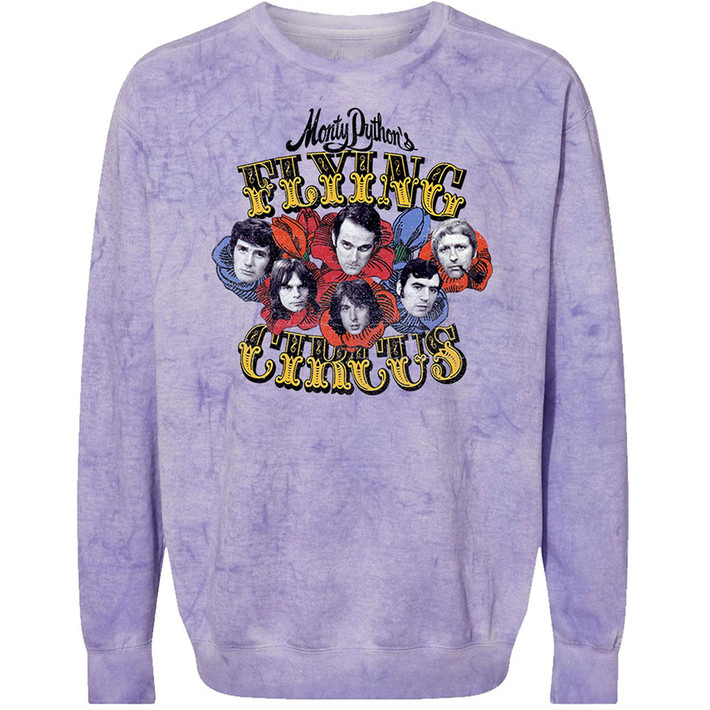 Monty Python 'Flying Circus' (Dye Wash) Eco Sweatshirt