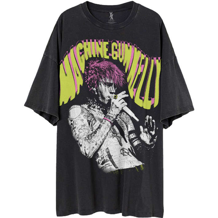 Machine Gun Kelly 'Tickets To My Downfall' (Black) Eco T-Shirt
