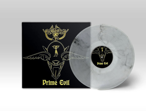 Venom 'Prime Evil' LP Clear Black Marble Vinyl