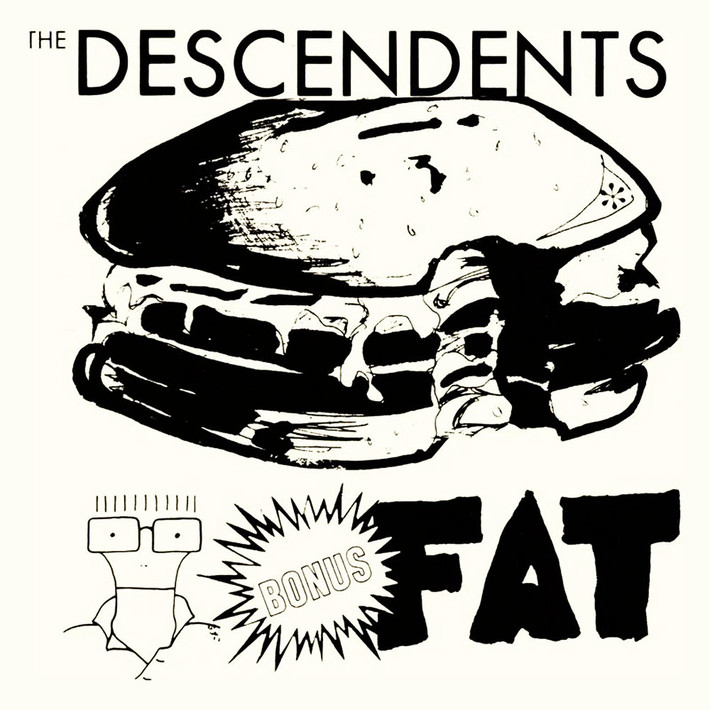 Descendents 'Bonus Fat' LP Black Vinyl Front
