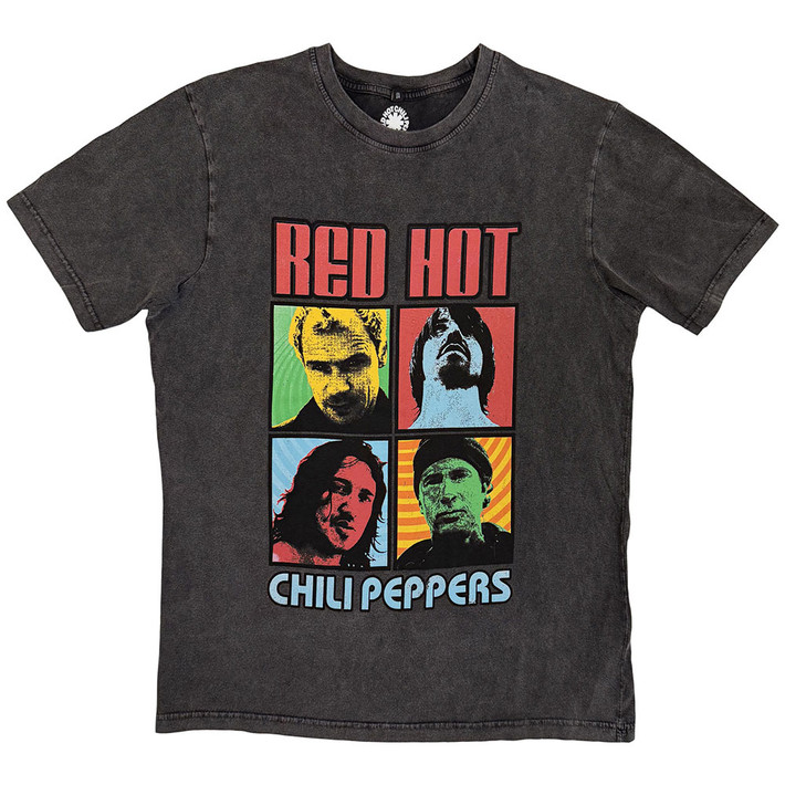 Red Hot Chili Peppers 'Portrait Photos' (Stone Wash) Limited Edition T-Shirt