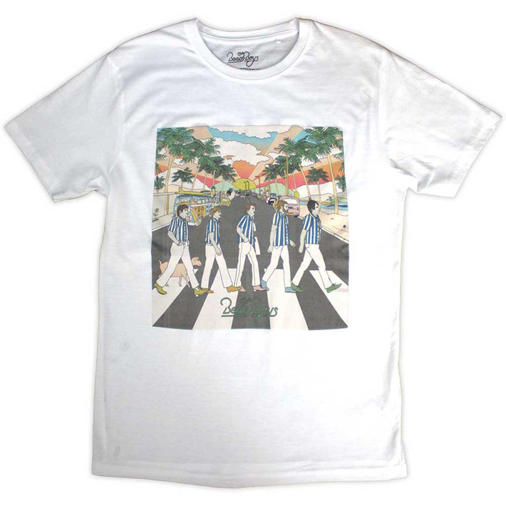 Beach Boys 'Pet Sounds Crossing' (White) T-Shirt