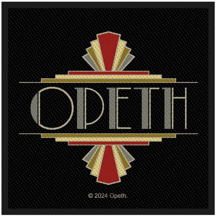 Opeth 'Art Deco Logo' Patch
