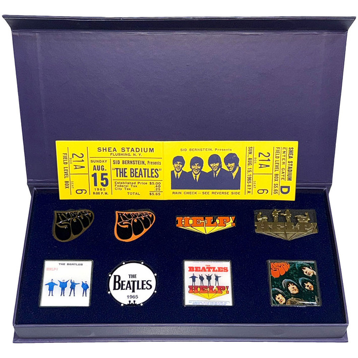 The Beatles '1965' Pin Badge Set