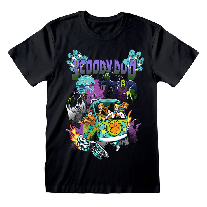 Scooby-Doo 'Quick Exit' (Black) T-Shirt