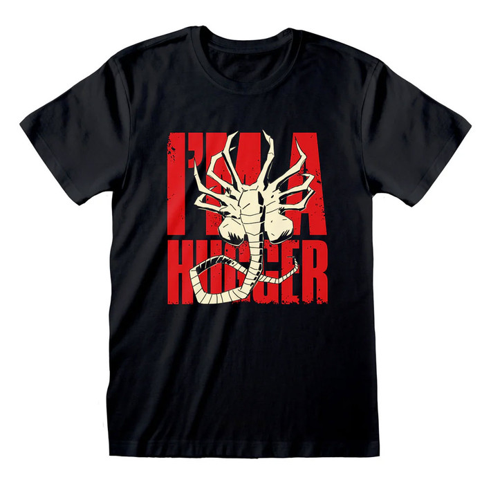 Alien 'Romulus I'm A Hugger' (Black) T-Shirt