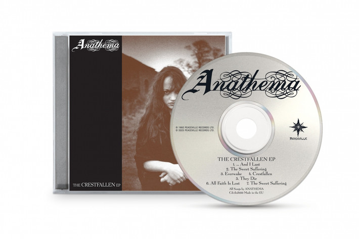 Anathema 'The Crestfallen EP' CD Jewel Case