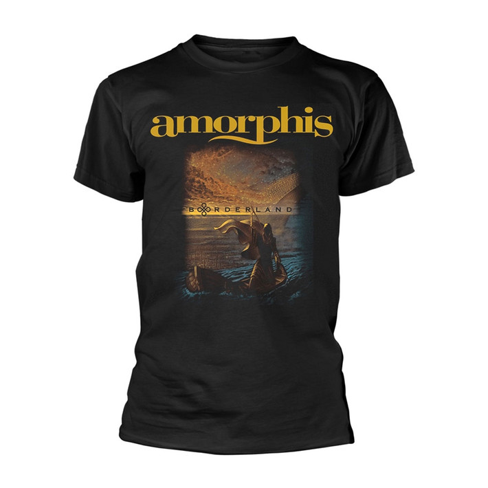 Amorphis 'Borderland Back' (Black) T-Shirt
