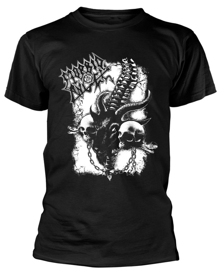 Morbid Angel 'Goat' (Black) T-Shirt Front