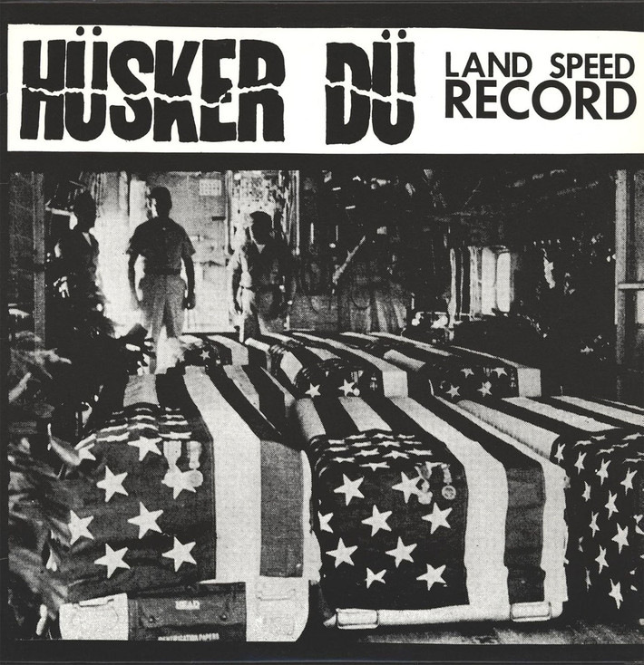 Husker Du 'Land Speed Record' LP Black Vinyl Front