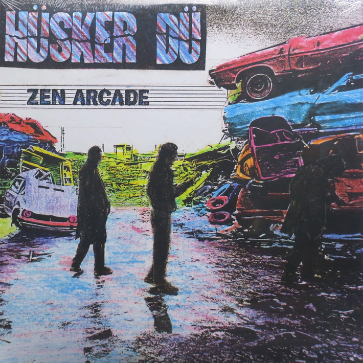 Husker Du 'Zen Arcade' 2LP Black Vinyl Front