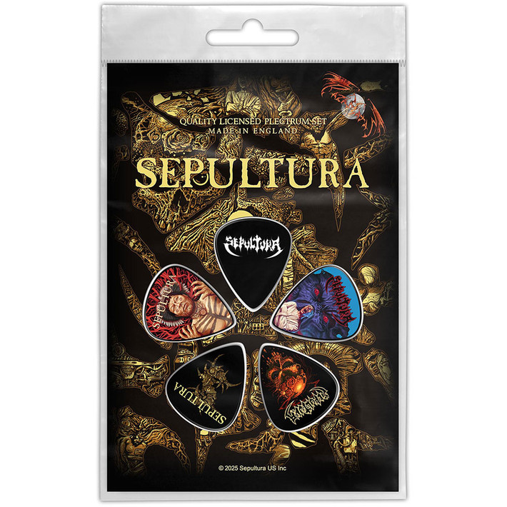 Sepultura 'Discography' Plectrum Pack