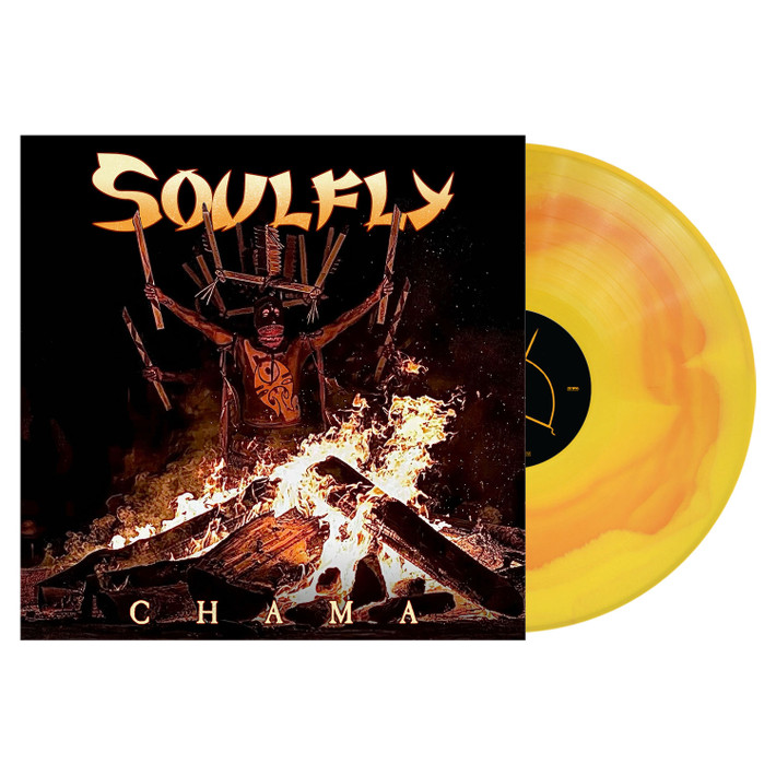Soulfly 'Chama' LP Yellow Orange Corona Vinyl