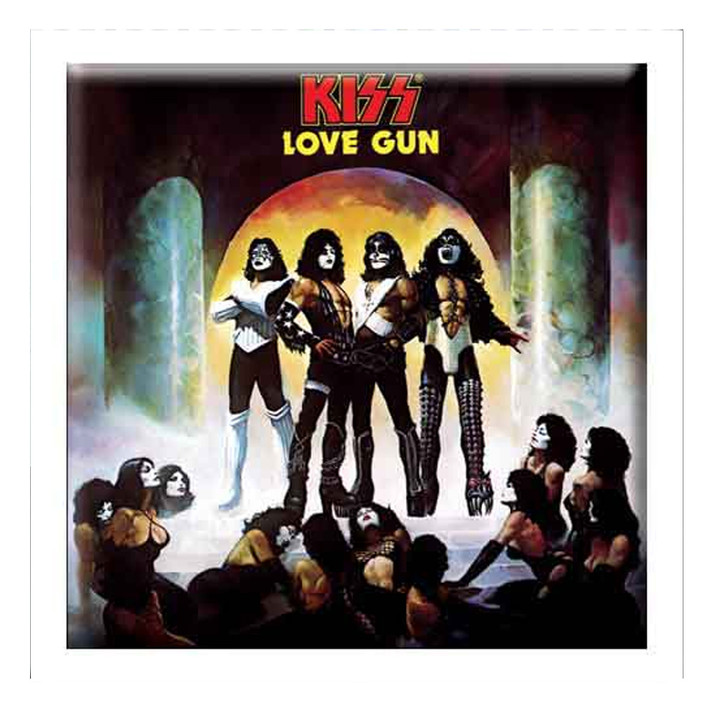 KISS 'Love Gun Album' Fridge Magnet