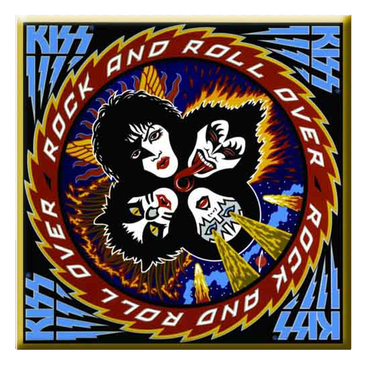 KISS 'Rock & Roll Over Album' Fridge Magnet