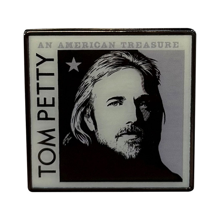 Tom Petty & The Heartbreakers 'American Treasure' Pin Badge