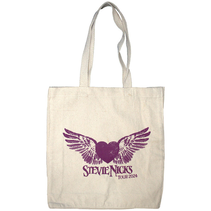 Stevie Nicks 'Tour '24 Logo' (Natural) Tote Bag