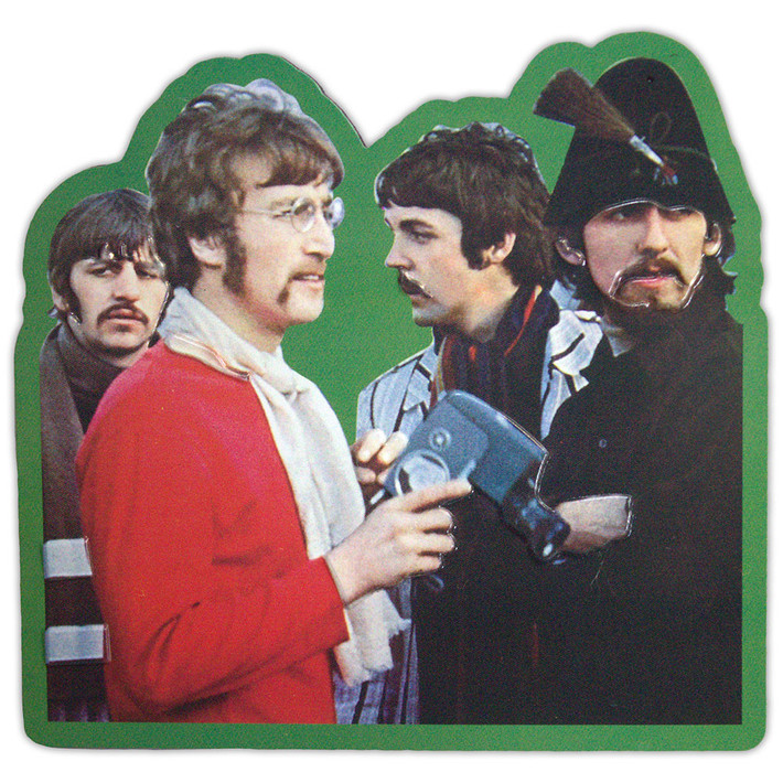 The Beatles 'Strawberry Fields Forever Photo Embossed' Fridge Magnet