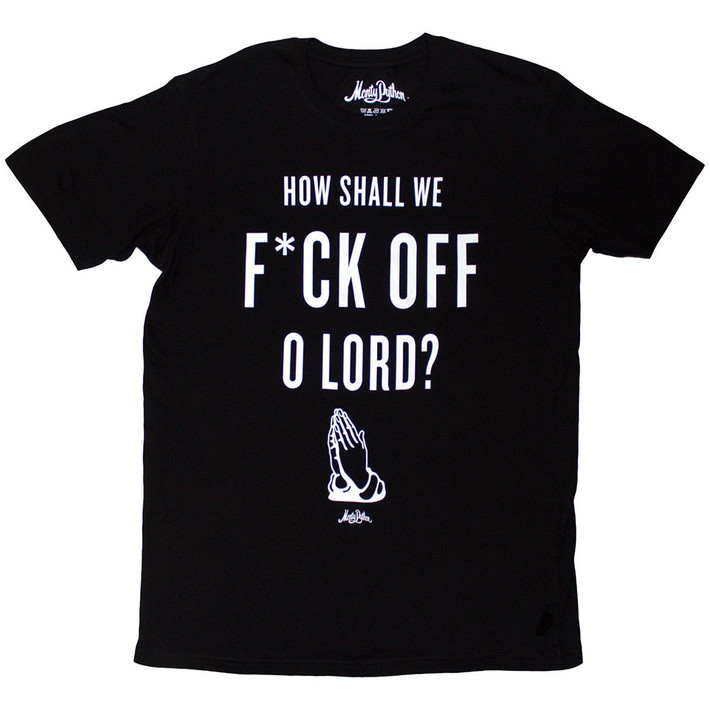 Monty Python 'F Off' (Black) T-Shirt