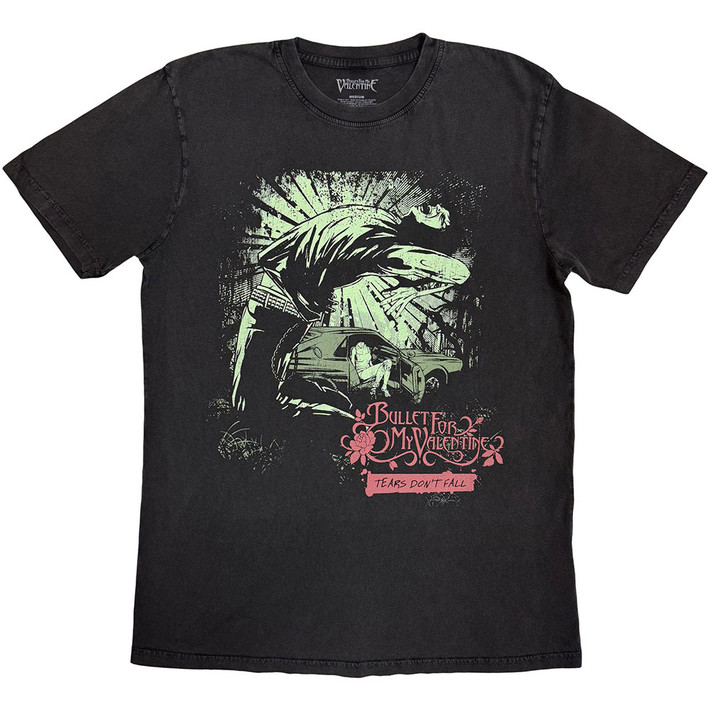 Bullet For My Valentine 'Tears Don't Fall' (Black) T-Shirt