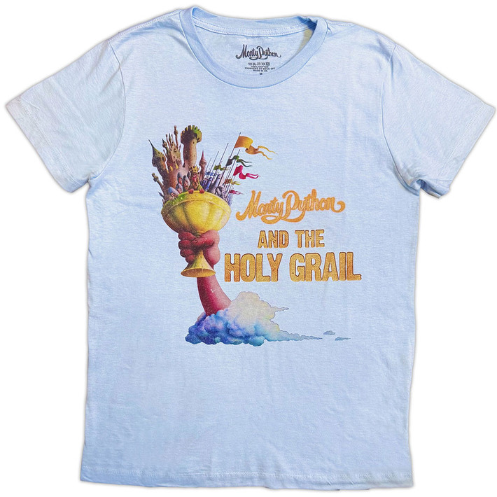 Monty Python 'Holy Grail Lifted' (Blue) Womens Fitted T-Shirt