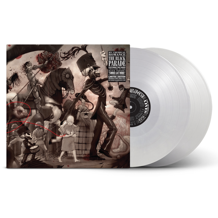 My Chemical Romance 'The Black Parade' 2LP Snowy White Vinyl