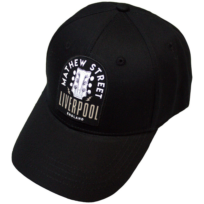 Rock Off 'Mathew St Guitar' (Black) Baseball Cap