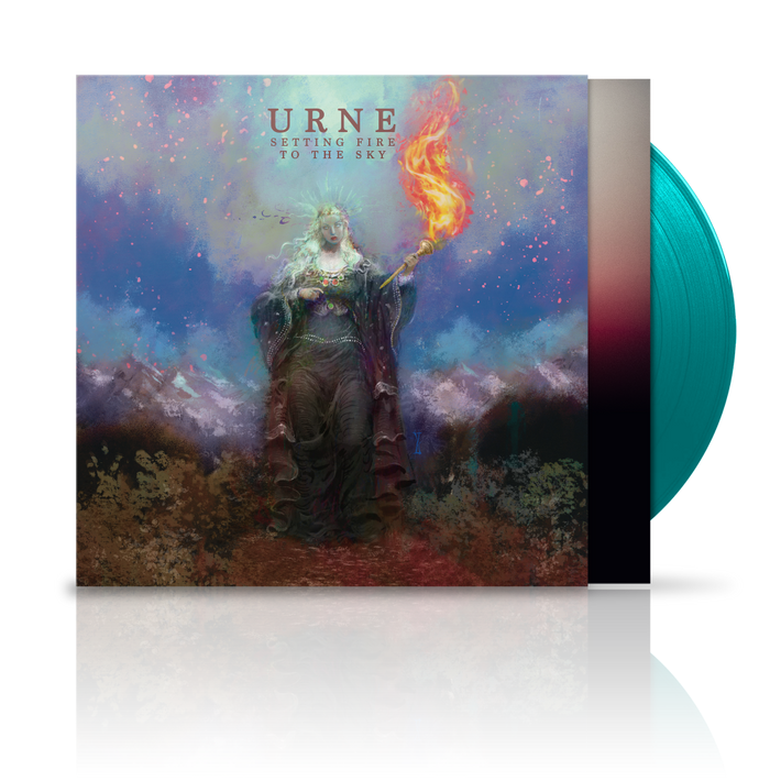 URNE 'Setting Fire To The Sky' LP Turquoise Vinyl