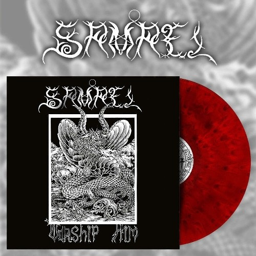 Samael 'Worship Him' LP Red Cloudy Vinyl