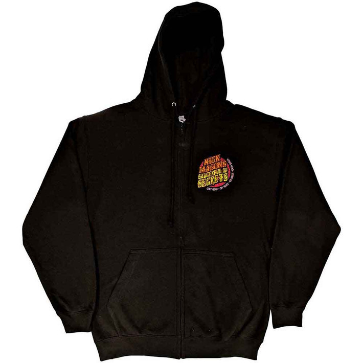 Nick Mason's Saucerful of Secrets 'Logo' (Black) Zip Up Hoodie