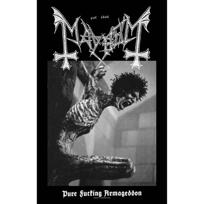 Mayhem 'Fucking Armageddon' Textile Poster
