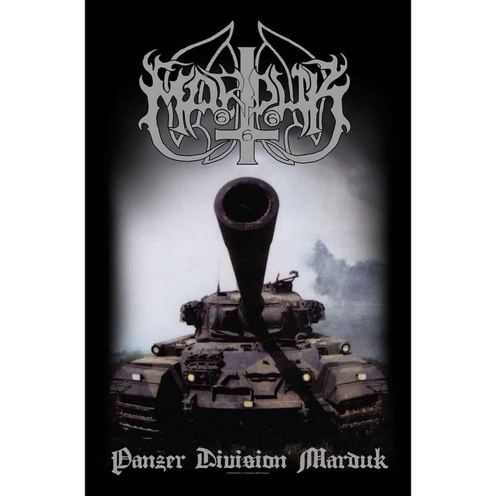 Marduk 'Panzer Division 20th Anniversary' Textile Poster