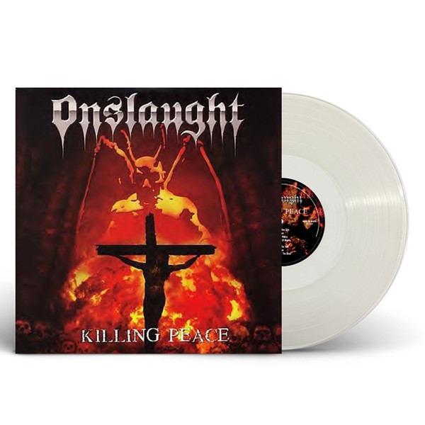 Onslaught 'Killing Peace' 2LP Clear Vinyl