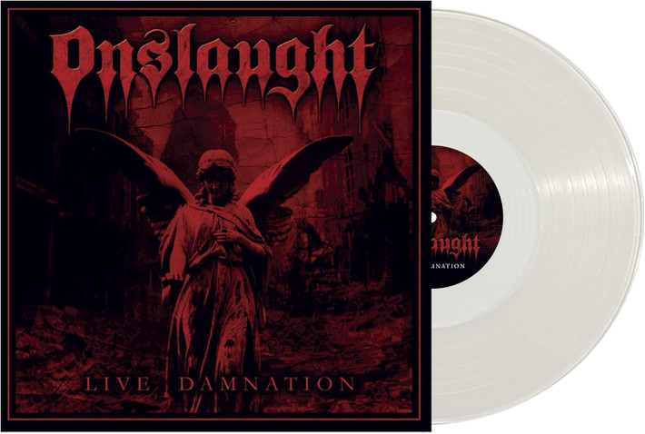 Onslaught 'Live Damnation' LP Clear Vinyl