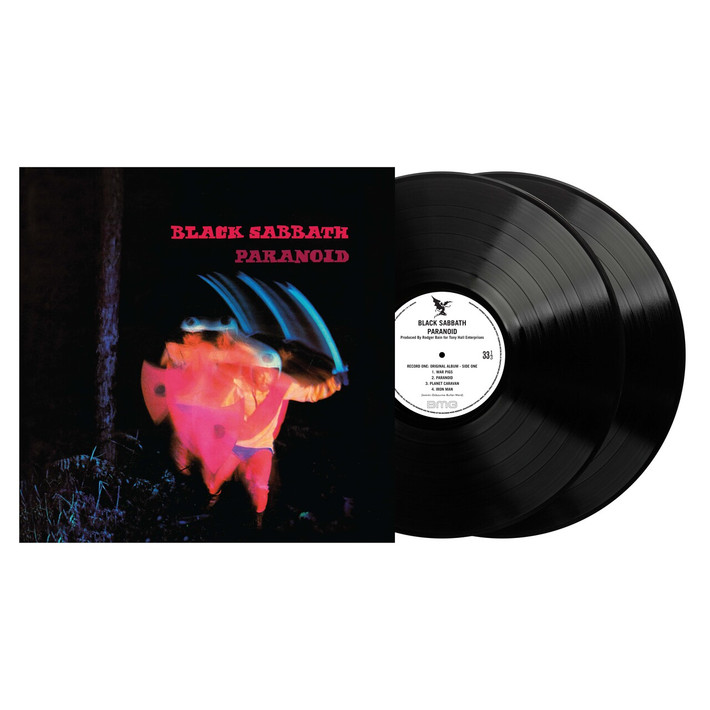 Black Sabbath 'Paranoid' (Deluxe) 2LP Black Vinyl