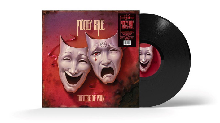 Motley Crue 'Theatre of Pain' (40th Anniversary) LP Black Vinyl