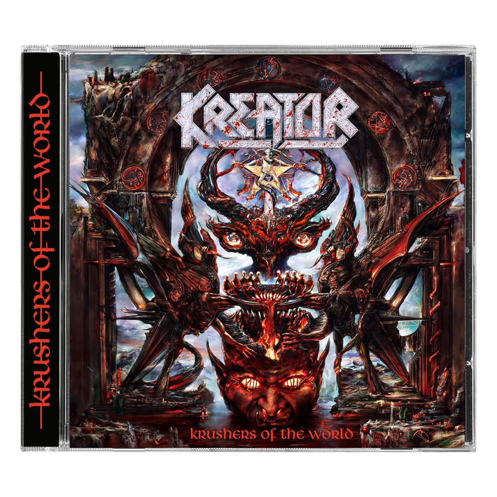 Kreator 'Krushers Of The World' CD Jewel Case