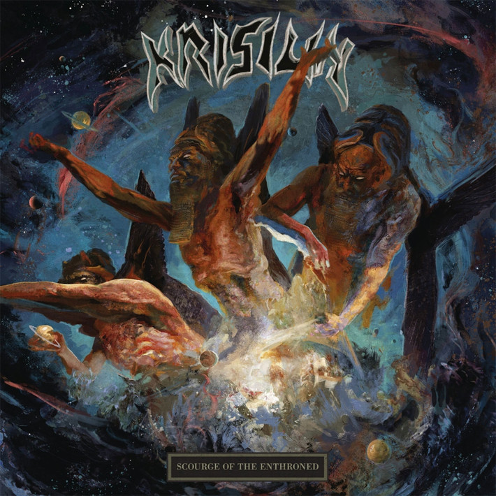 Krisiun 'Scourge Of The Enthroned' CD Front