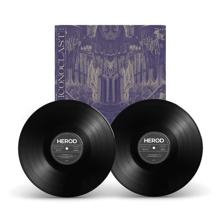 Herod 'The Iconoclast' 2LP Black Vinyl