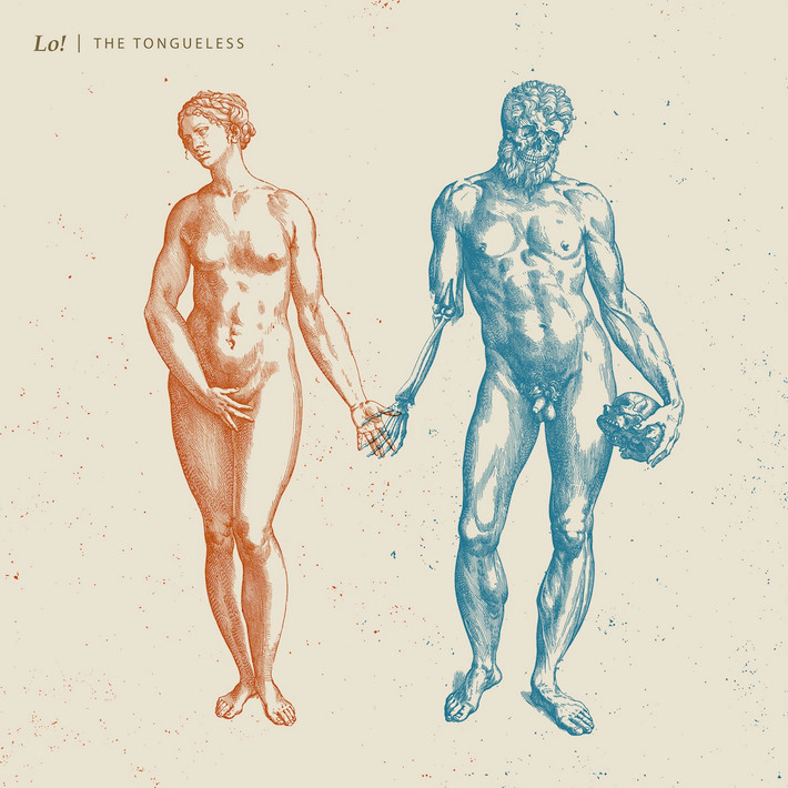 Lo! 'The Tongueless' 2x7" EP Blue & Orange Vinyl